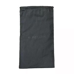 Givenchy Dust Bag Black Drawstring Shoe Wallet Storage Travel 15” X 8”